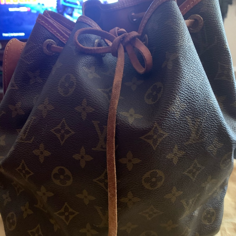 Authentic Louis Vuitton Petite Noe Purse